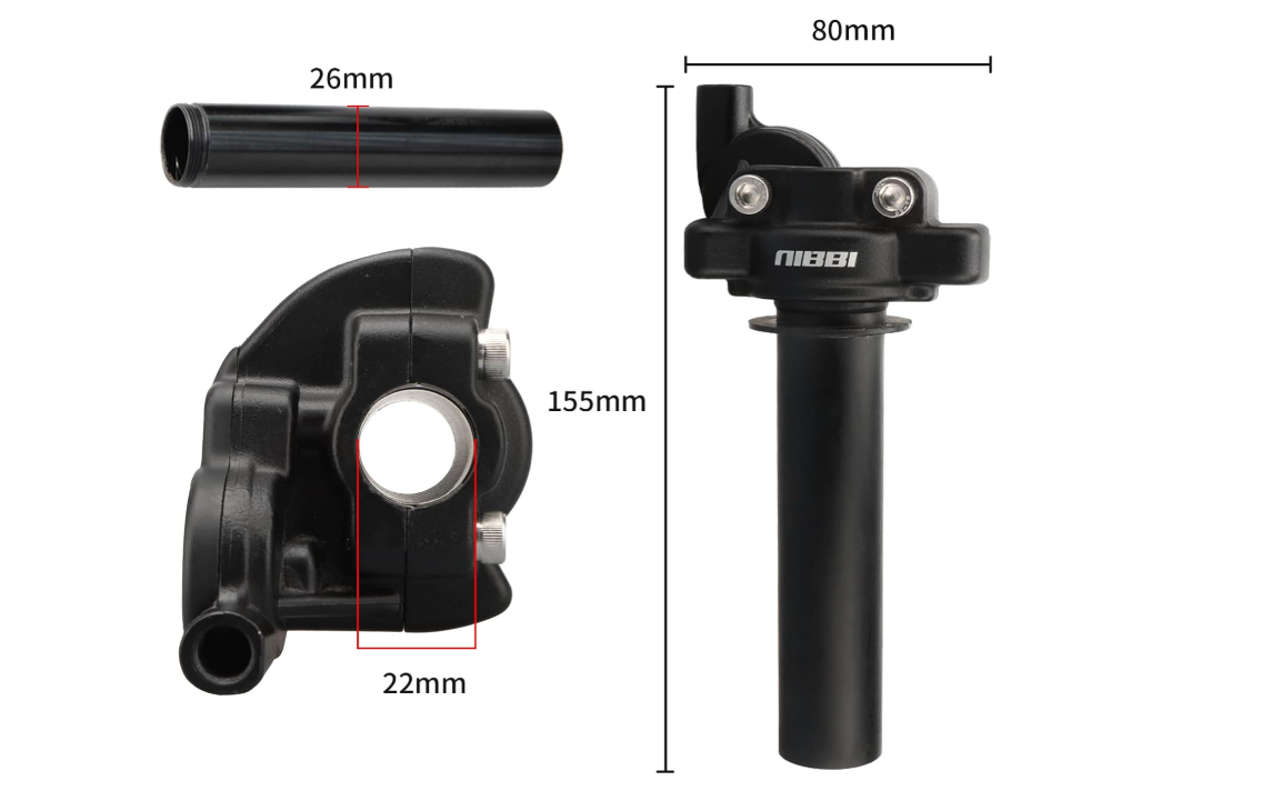 Gasgriff-Komplettset Pitbike Konfigurator
